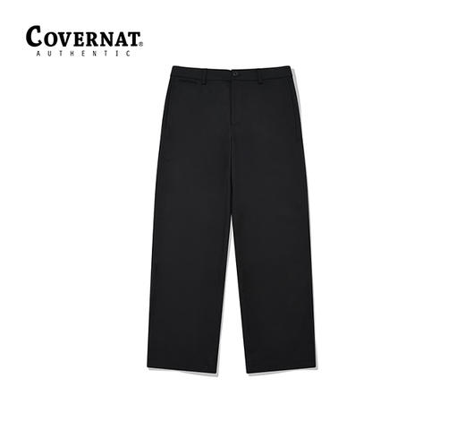 Covernat新品休闲长裤半宽松范儿斜纹棉长裤CO2301PT05 商品图3