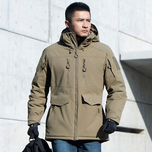 三代B6级大泰坦中长款战术棉服男士百搭保暖户外休闲 商品图2