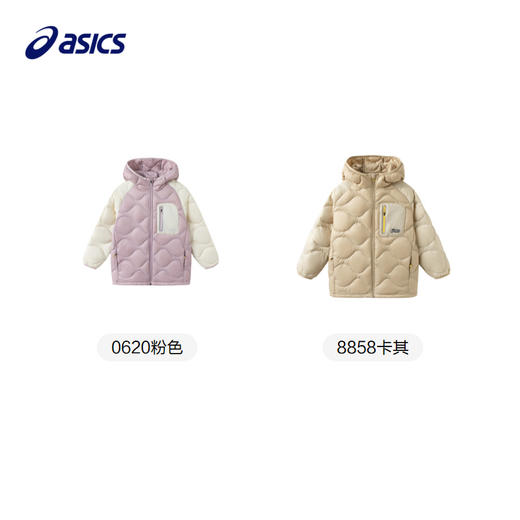 【商场同款】Asics/亚瑟士儿童三防户外连帽羽绒服2024年冬季新款 商品图4