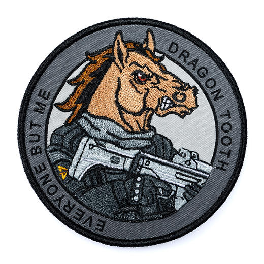 十二生肖战术臂章（马）魔术贴章个性装饰魔术贴通用精美图案 商品图0