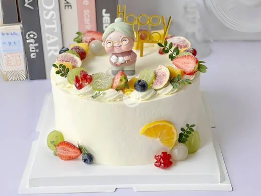 『笑口常开』寿星奶奶蛋糕 商品图0