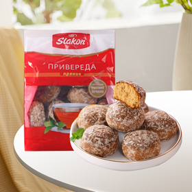 【分仓直发包邮】俄罗斯原装进口撕拉贡光头饼450g（甜蜜原味）