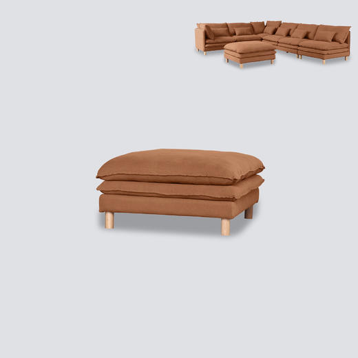 NS家居 ns furniture软包布艺组合沙发NSSF-5508 KD 商品图10