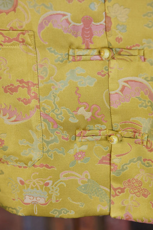 盛唐牡丹|儿童系列|Kids 五福临门双面穿外套 商品图9