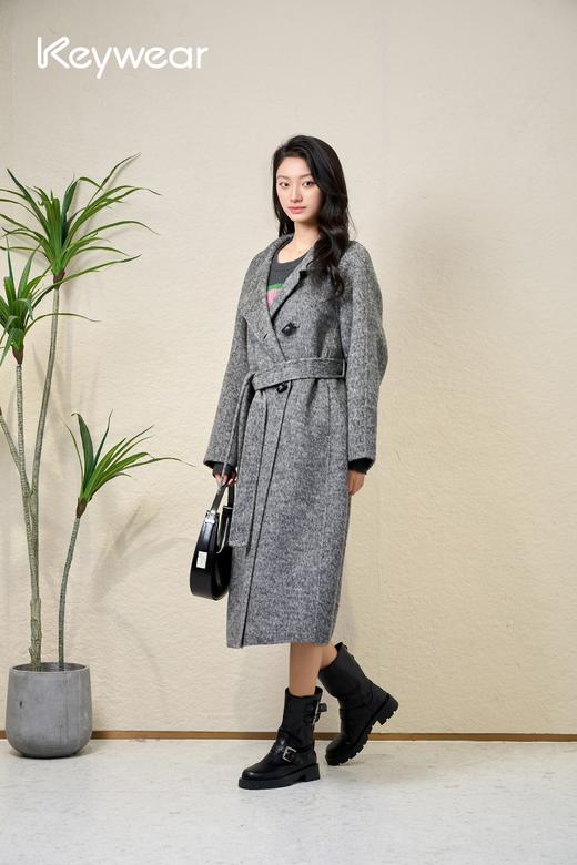 奇威翻倍系腰带大衣0AF04313 商品图2