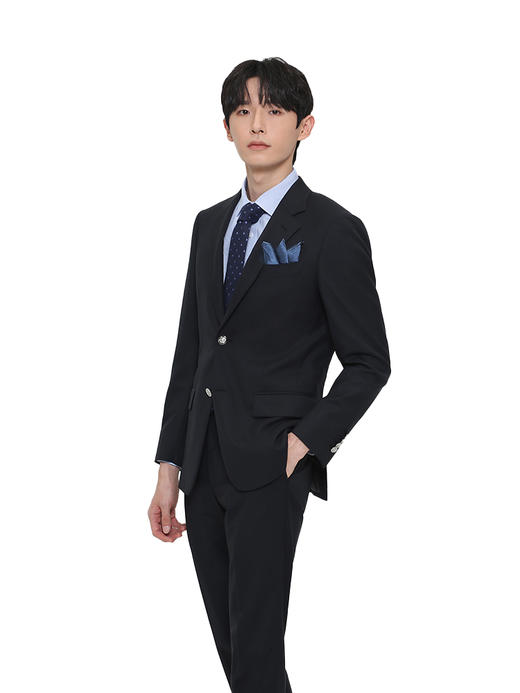 callisto藏青绵羊毛西服 商品图3