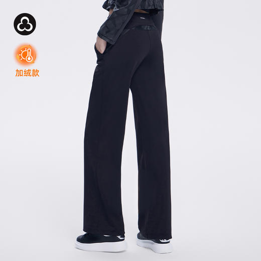 TITIKA ACTIVE 加绒高腰直筒裤秋冬休闲运动裤宽松健身长裤 curve me 11179 商品图0
