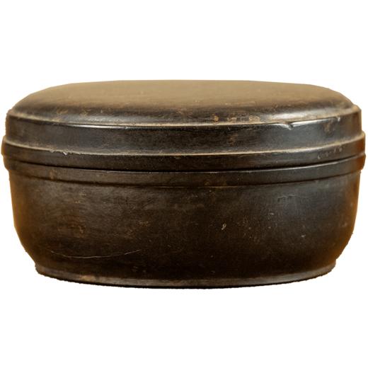 清 乌木圆形香盒 商品图5