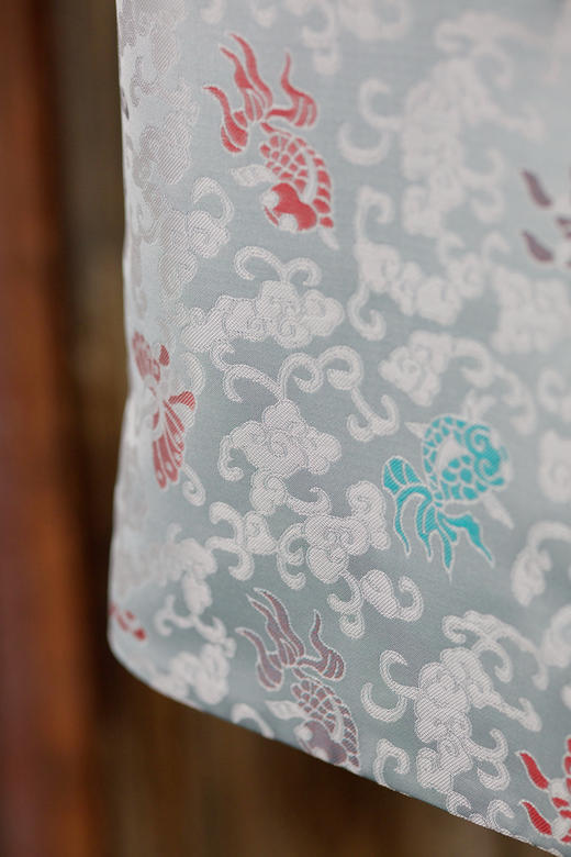 下架|盛唐牡丹|儿童系列|Kids 蝶鲤知趣对襟马甲 商品图7