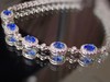 2.28ct刻面蓝宝石手链 商品缩略图1