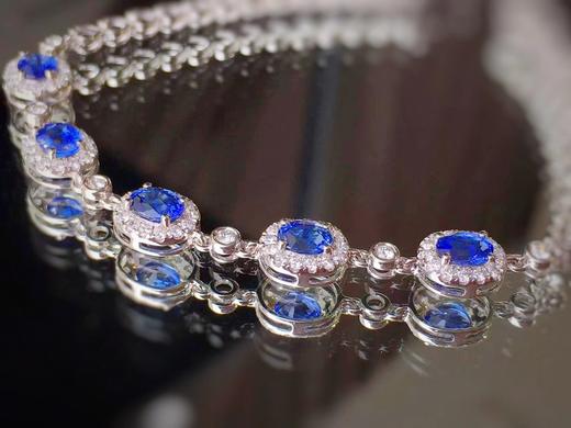 2.28ct刻面蓝宝石手链 商品图1