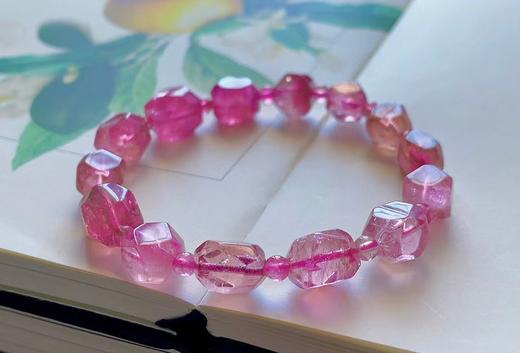 8mm-9mm单圈糖块碧玺手串 商品图0