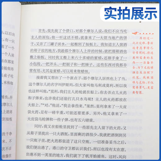 快乐读书吧 六年级(下) 鲁滨逊漂流记(练习版) 商品图3