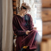 绽放旅行女装872朵/100%珍贵山羊绒圆领百搭连身袖针织长袖毛衣 商品缩略图0