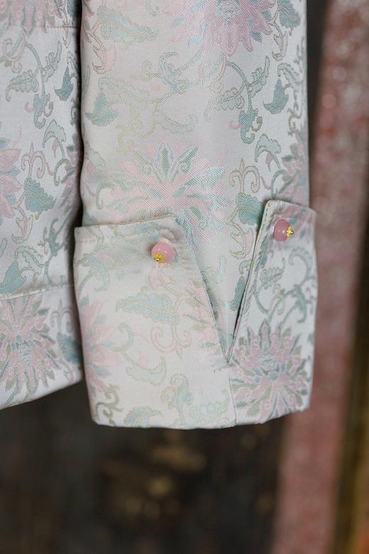 盛唐牡丹|儿童系列|Kids 缠枝宝相花双面穿外套 商品图12