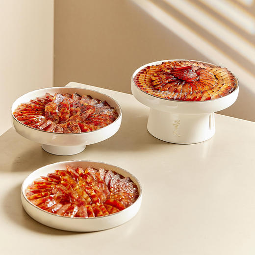 2025年沈爷的宝贝 年货礼盒大董礼享集 咸肉 腊鸭 腊肠 年糕鱼 火腿酥 商品图3