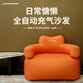 错山充气沙发家用卧室充气床垫露营小沙发懒人榻榻米单人沙发F-101