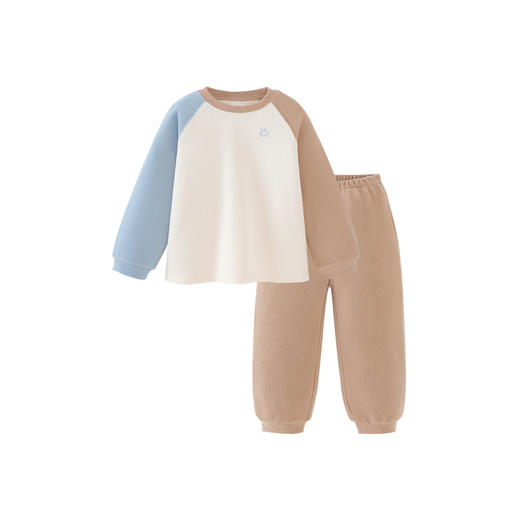 【植物芯】迷你巴拉儿童全棉打底睡衣套装宝宝亲肤柔软家居服 商品图4