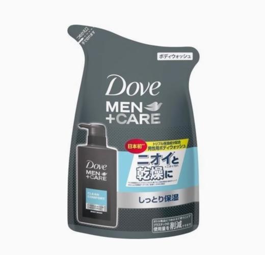 【保税仓cn】Dove/多芬男士滋润保湿沐浴露替换装320g/袋 商品图0