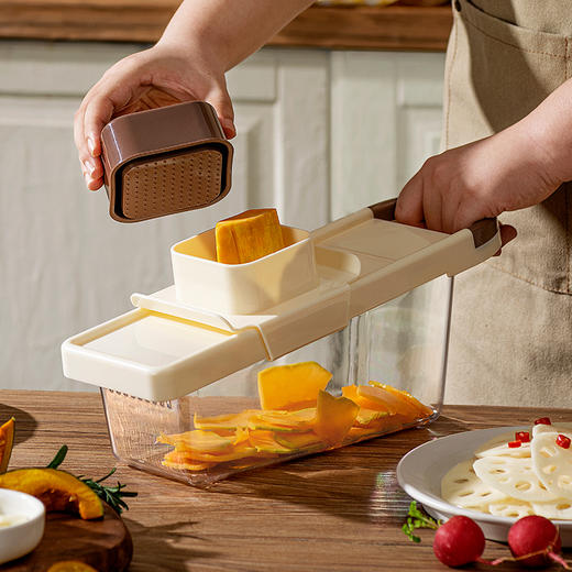 摩登主妇切擦丝器厨房多功能切片切菜神器家用土豆丝萝卜丝刨丝器 商品图0