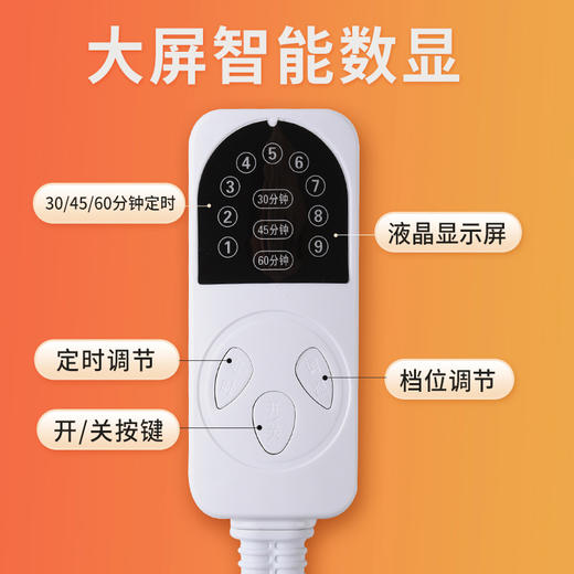 平直堂艾绒电热毯，睡着艾灸，甩掉寒湿气，冬天暖爆了【G】 商品图3