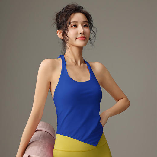 F2023728梵蒂欧新款瑜伽背心（含胸垫） 商品图5