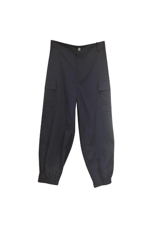 VIVIAN LIU R2415007梅春女装新款时尚大口袋工装收脚口休闲长裤 商品图5