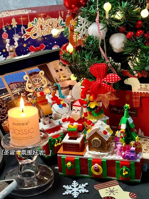 哲高圣诞积木六合一 商品图1