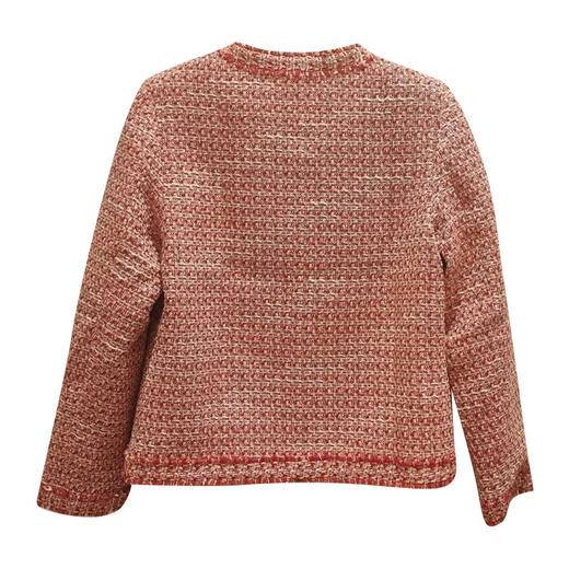 VIVIAN LIU R2413110新款时尚圆领短款高级气质小香风外套 商品图1