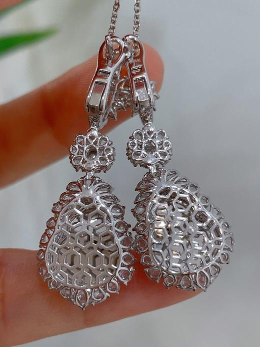 葫芦翡翠耳坠 商品图3