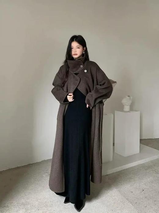 （小眠专属）牦牛绒羊毛大衣 B078812【3~7天发货】 商品图5