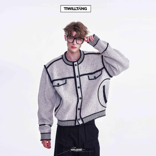 TIWILLTANG启世录“菱旭秩耀”桂花针小香风夹克 商品图0