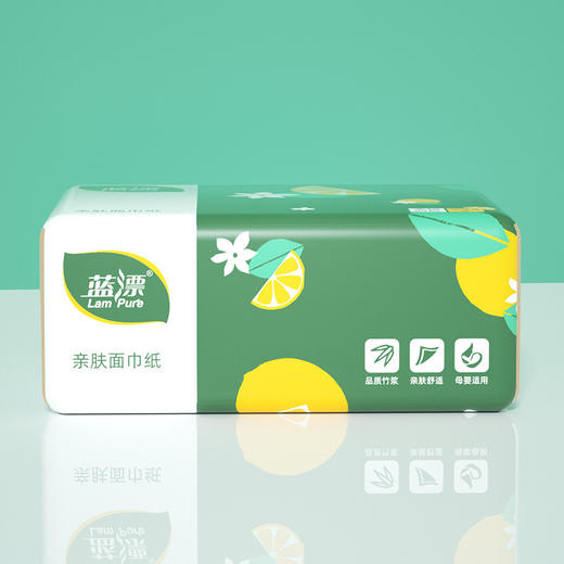「9.9到手10包」蓝漂10包本色抽纸整箱居家日用卫生纸巾实惠餐巾纸面巾纸 商品图2