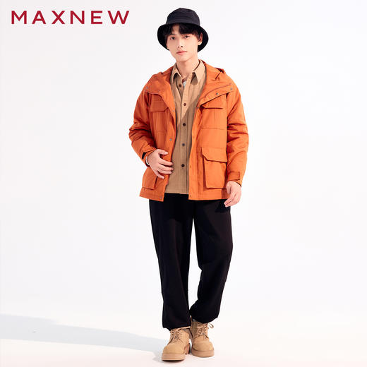 【棉羽】多口袋连帽棉服1N4113602 商品图4