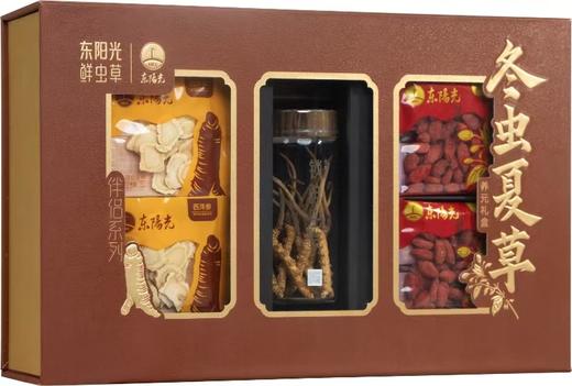 【养元礼盒】东阳光冬虫夏草 锁鲜虫草 (S3400)5克+西洋参30克+红枸杞100克【锁鲜虫草 滋补礼盒】 商品图2