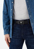 【超惠秒】EMPORIO ARMANI 阿玛尼 男士简约金属飞鹰logo板扣真皮腰带 10263 商品缩略图3