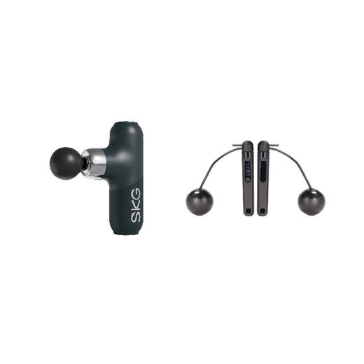 SKG礼盒套装-003 SKG F3系列2代 按摩筋膜枪+敲打熊两用跳绳 KS703 商品图1