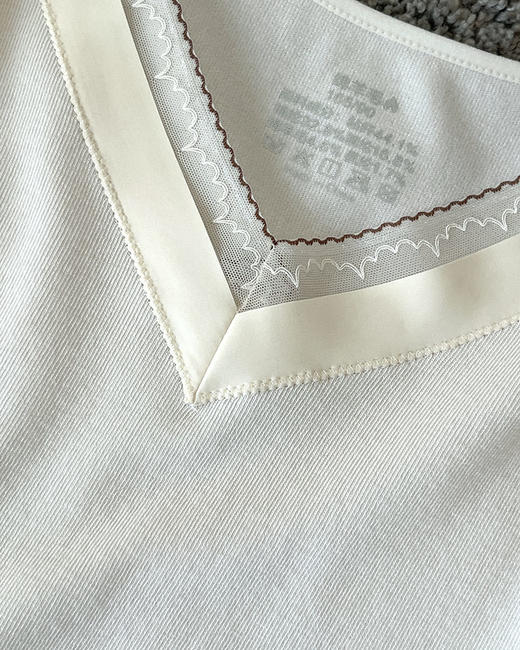 现货 THS 12.2-无 max家 女士 羊毛法式蕾丝保暖套装 4色 BP215 商品图10