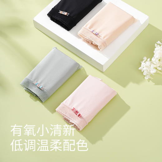 桑蚕丝内裤女士内裤透气蕾丝边新款三角女短裤轻薄新款女士内裤 商品图9