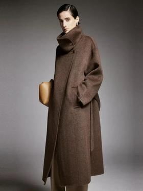 （小眠专属）牦牛绒羊毛大衣 B078812【3~7天发货】