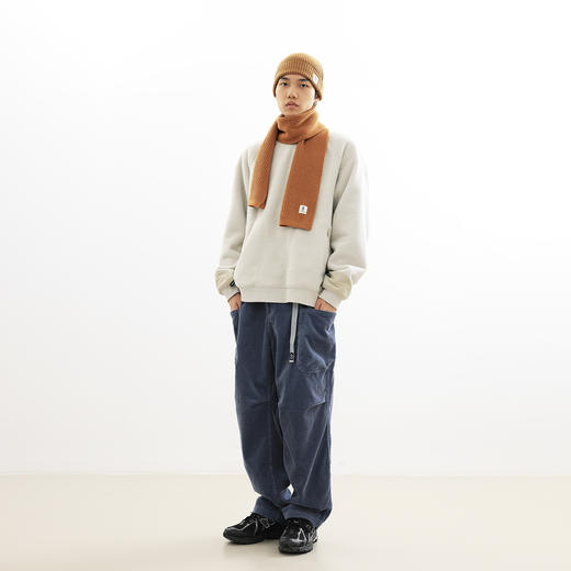 吃茶去chichaqu24秋冬美丽诺羊毛围巾披肩加厚纯羊毛复古男女百搭 商品图4