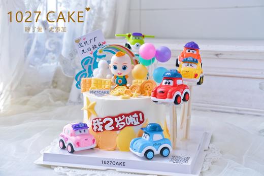 1027CAKE |  超级宝贝 JOJO宝贝  周岁  小汽车 商品图2