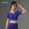 梵蒂欧（FADDOS）专业瑜伽短袖F2023737 商品缩略图3