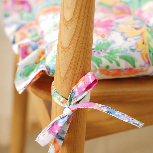 佩斯利系列花边椅垫餐椅垫坐垫加厚座垫轻奢高级感家用四季新中式防滑 商品图1