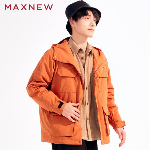 【棉羽】多口袋连帽棉服1N4113602 商品图1