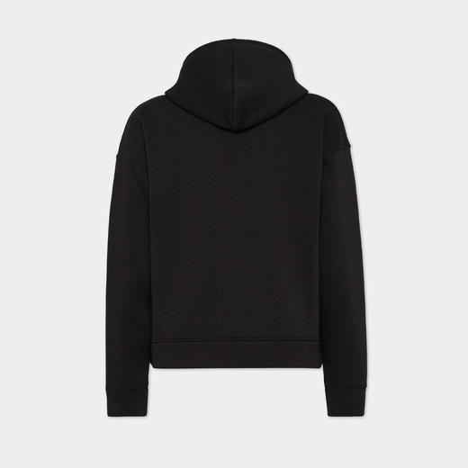 DSQUARED2 男士徽标压花棉质连帽卫衣 黑色 S79GU0129 D25007 900 商品图1