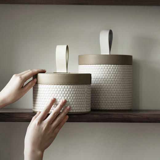 【4色可选】娜家轻奢首饰杂物收纳盒 商品图3