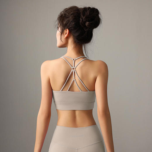 F2023735梵蒂欧（FADDOS）专业瑜伽背心跑步健身撸铁性感美背（含胸垫） 商品图5