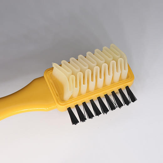 注意处理品特价发货注意慎拍三面黄柄绒皮刷麂皮刷反绒皮刷鞋刷te 商品图2