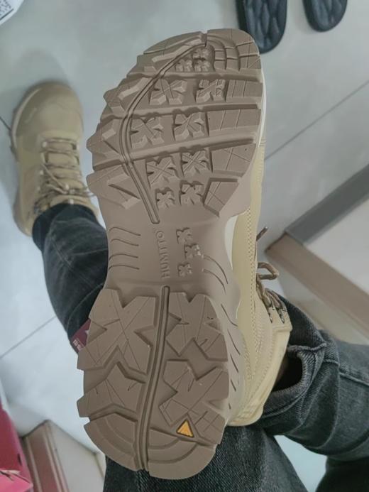 【288秒杀】悍途新款户外防水登山鞋防滑耐磨高帮户外徒步鞋运动越野爬山鞋 240760A/B 商品图4